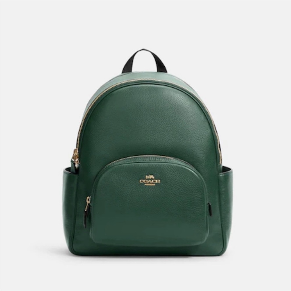 Coach Court Backpack in Evergreen